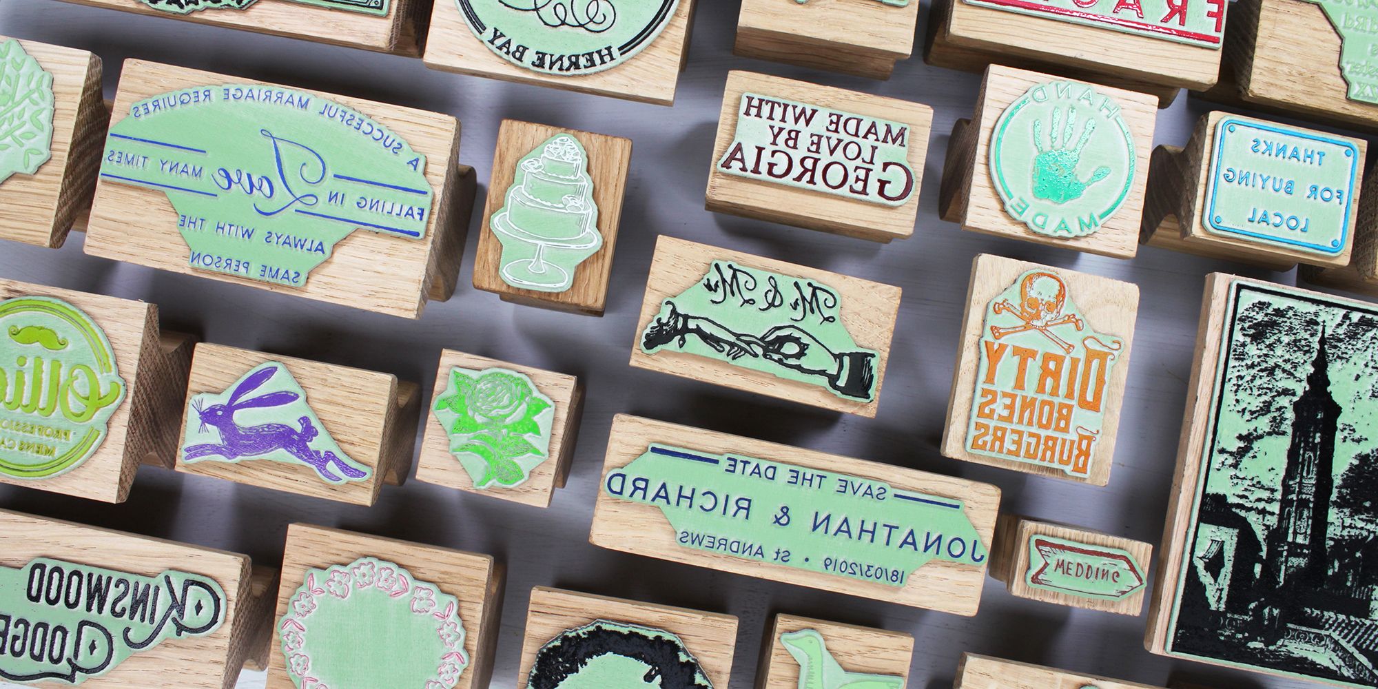 Personalised & Custom Stamps Get Stamped The Green Rubber Stamp Company
